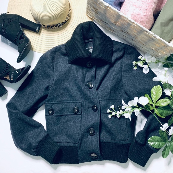 NY&C button up wool blend jacket - Picture 5 of 10